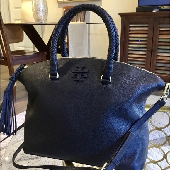 TORY BURCH TAYLOR SATCHEL - Picture 2 of 8